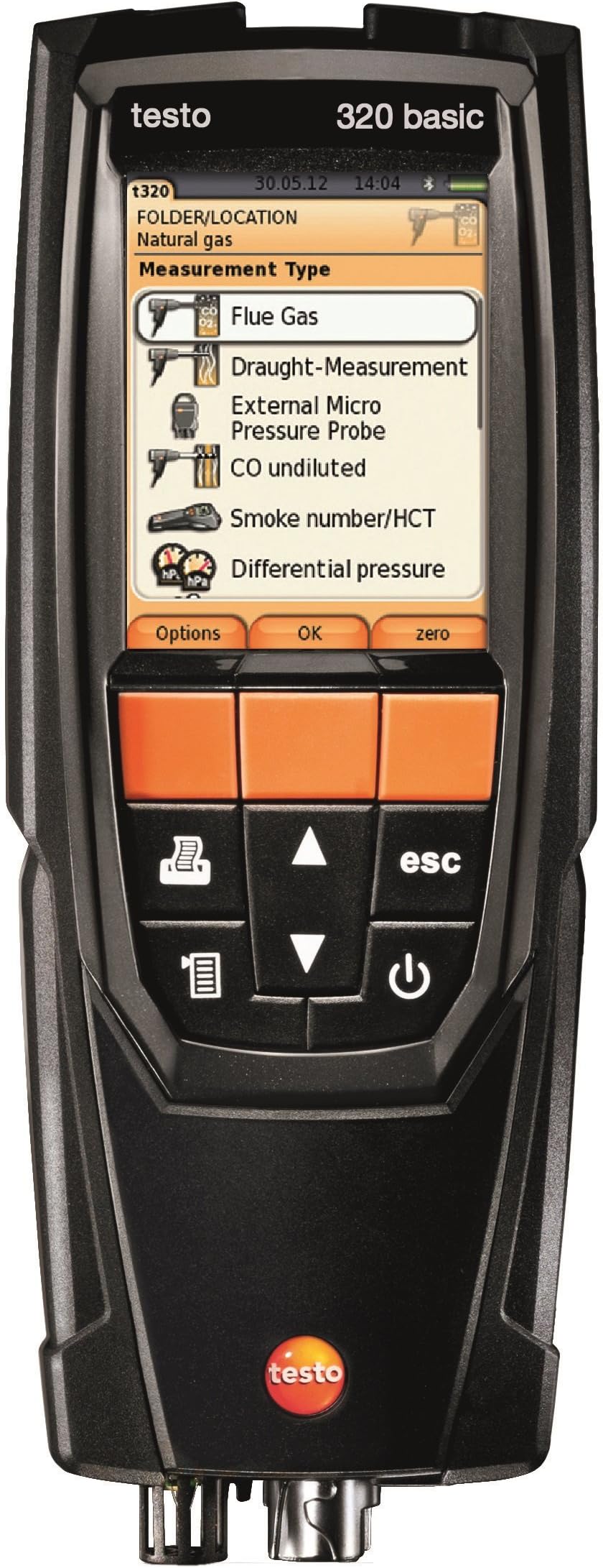 testo 320B - Flue Gas Analyser (Standard Set)