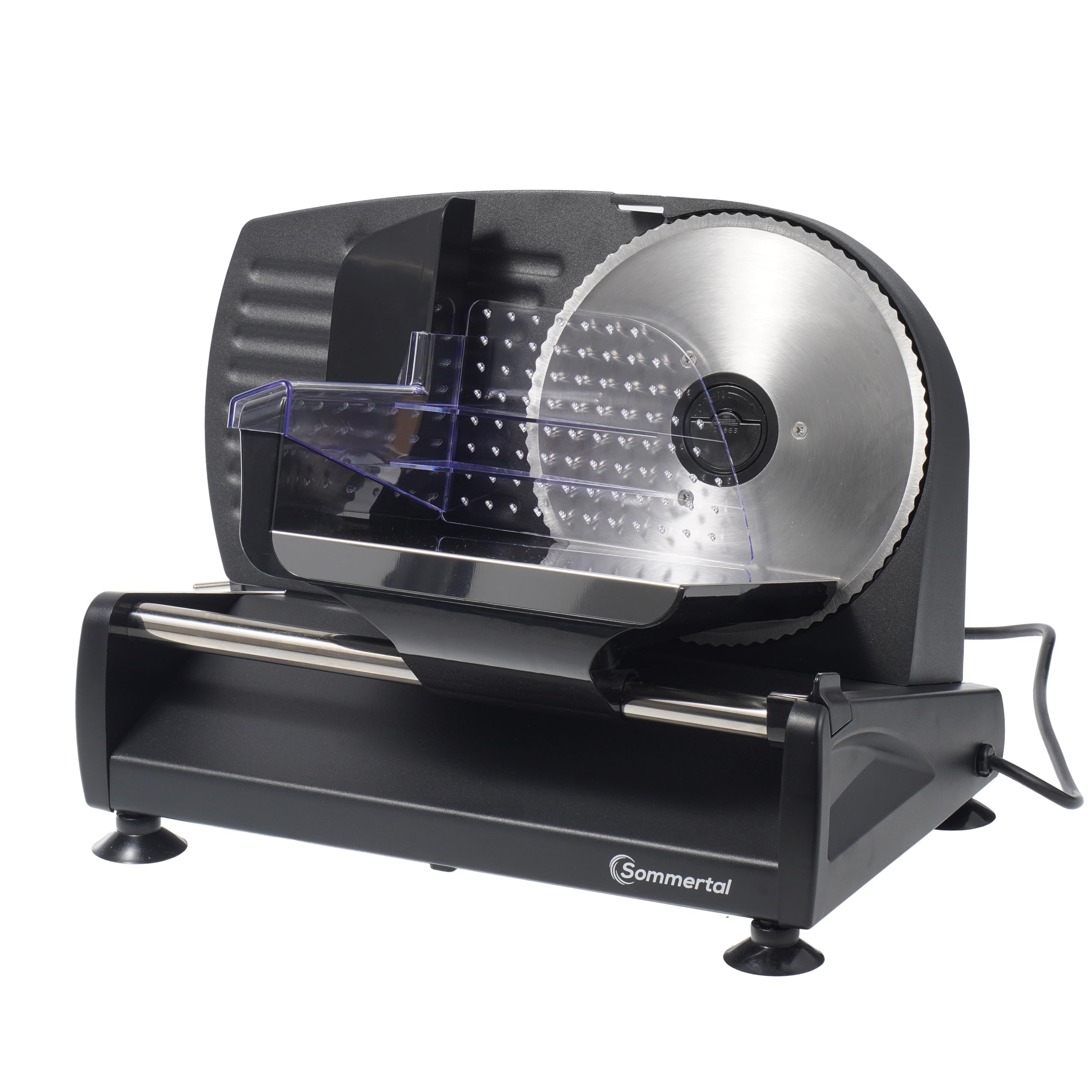 Sommertal Allesschneider AS190 DUAL 200W Edelstahlmesser 0-15mm