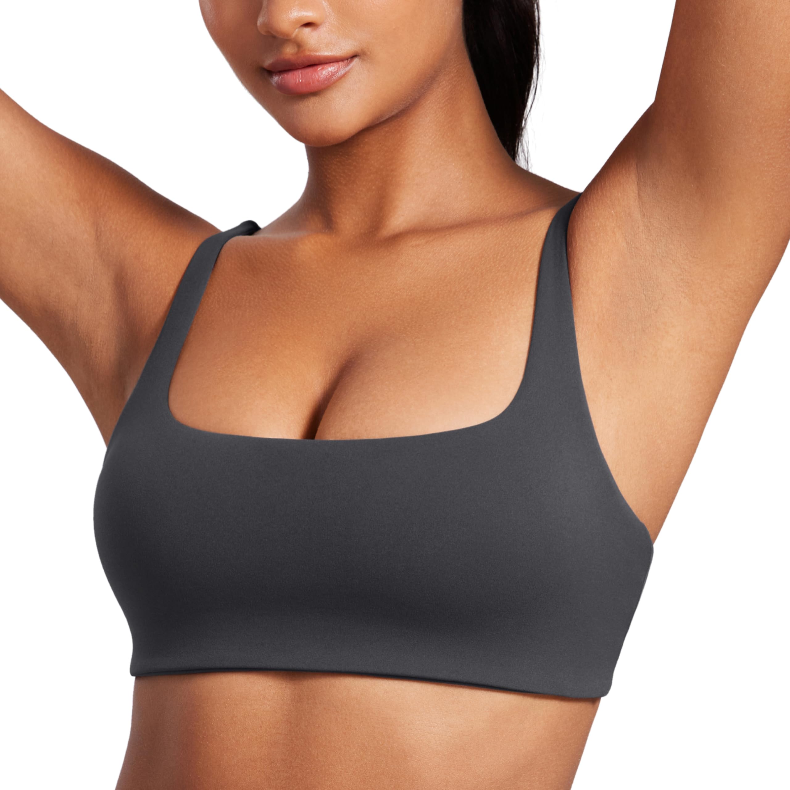 CRZ YOGA Butterluxe Square Neck Sports Bras