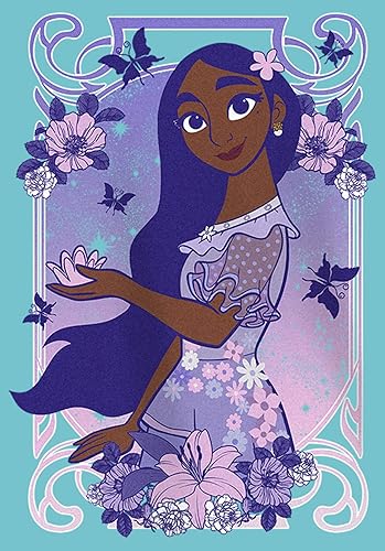 Miniatura 2 de Disney Little, Big Encanto Effortless Isabella - Camiseta de manga corta para niñas