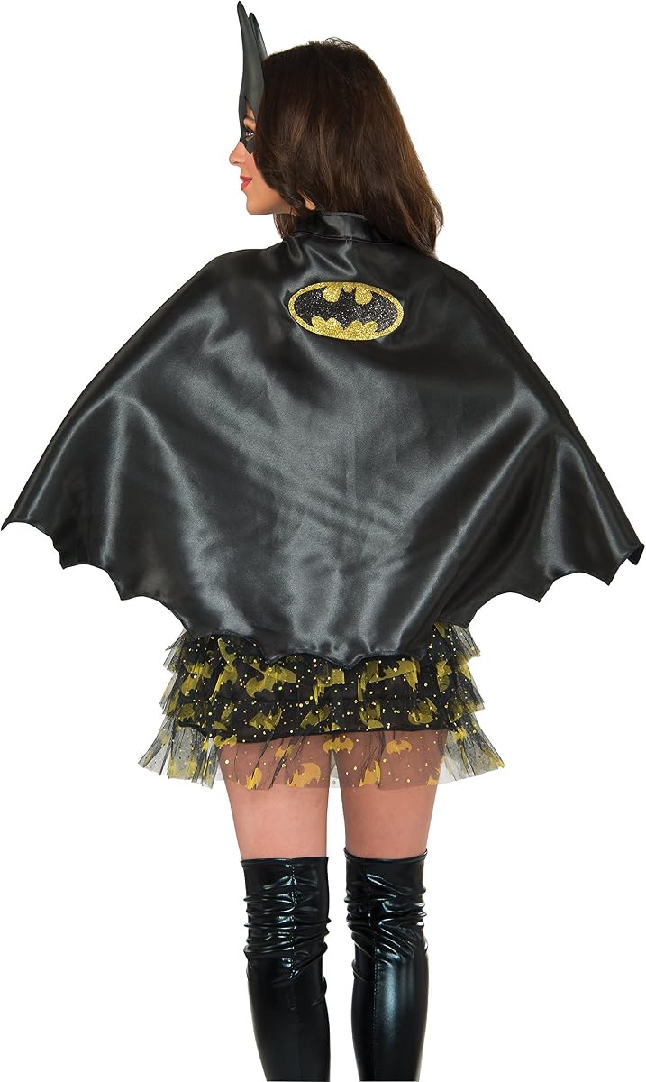 Women's Dc Superheroes Costume Outerwear, Batgirl, One Size US