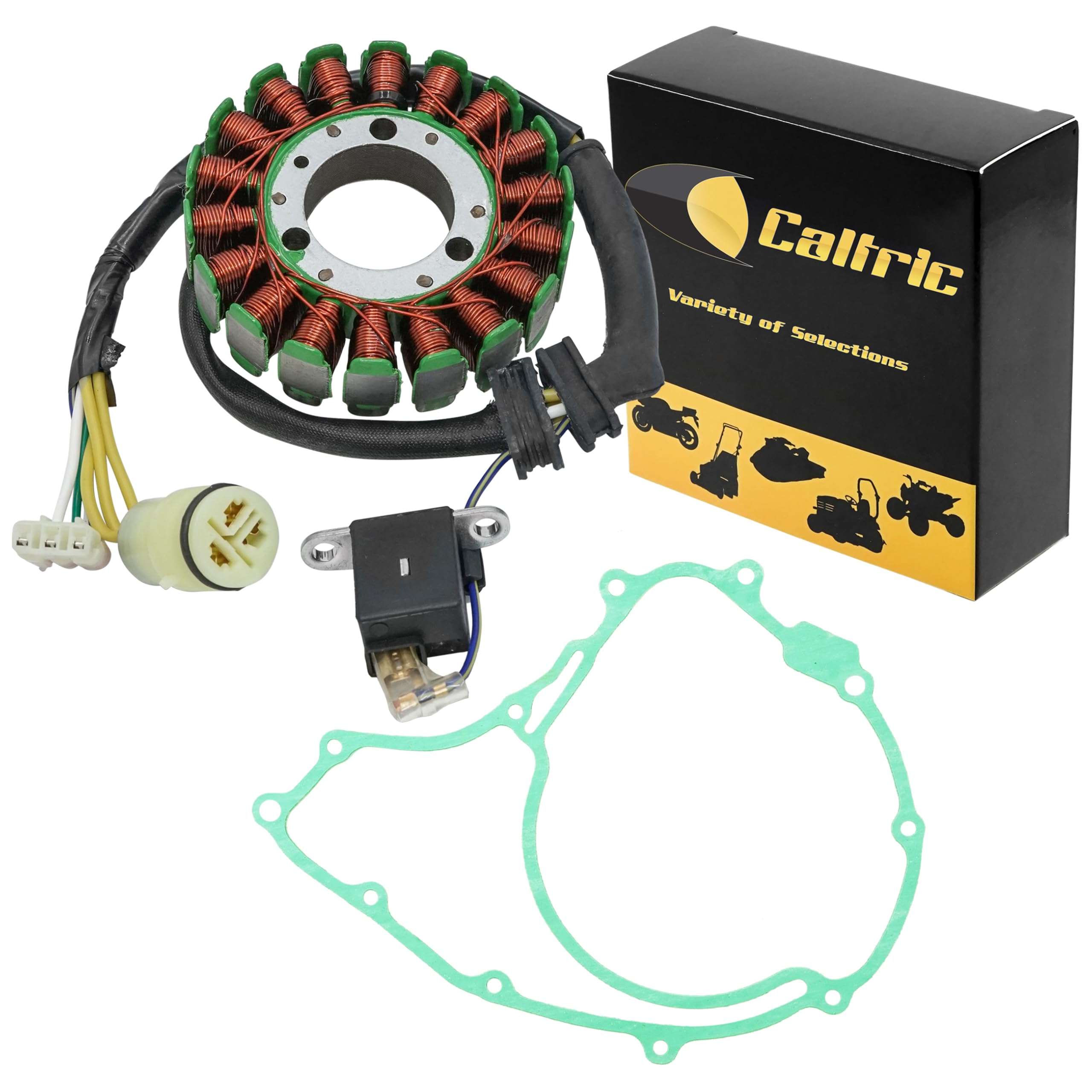 Amazon.com: Caltric Stator and Gasket Compatible With Honda