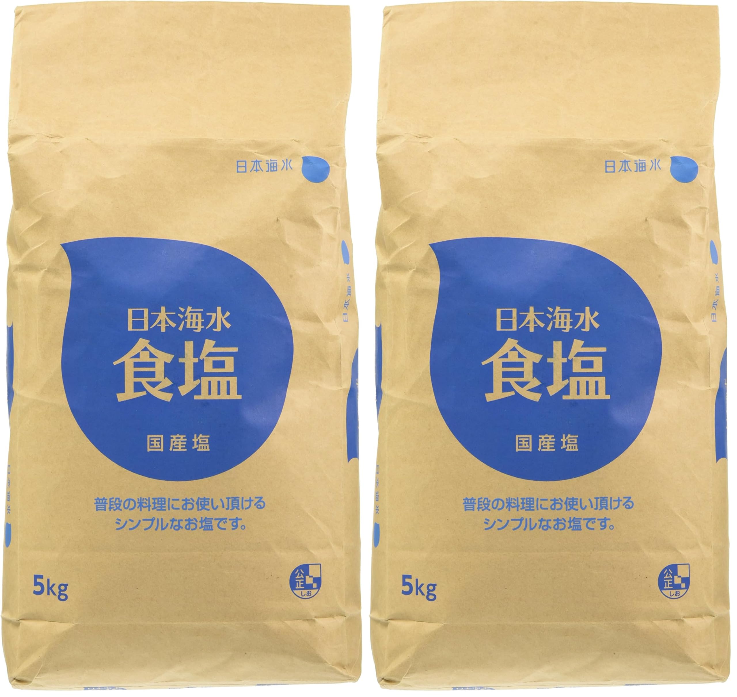 Amazon.co.jp: 日本海水 日本海水食塩 5kg (× 2) : 食品・飲料・お酒