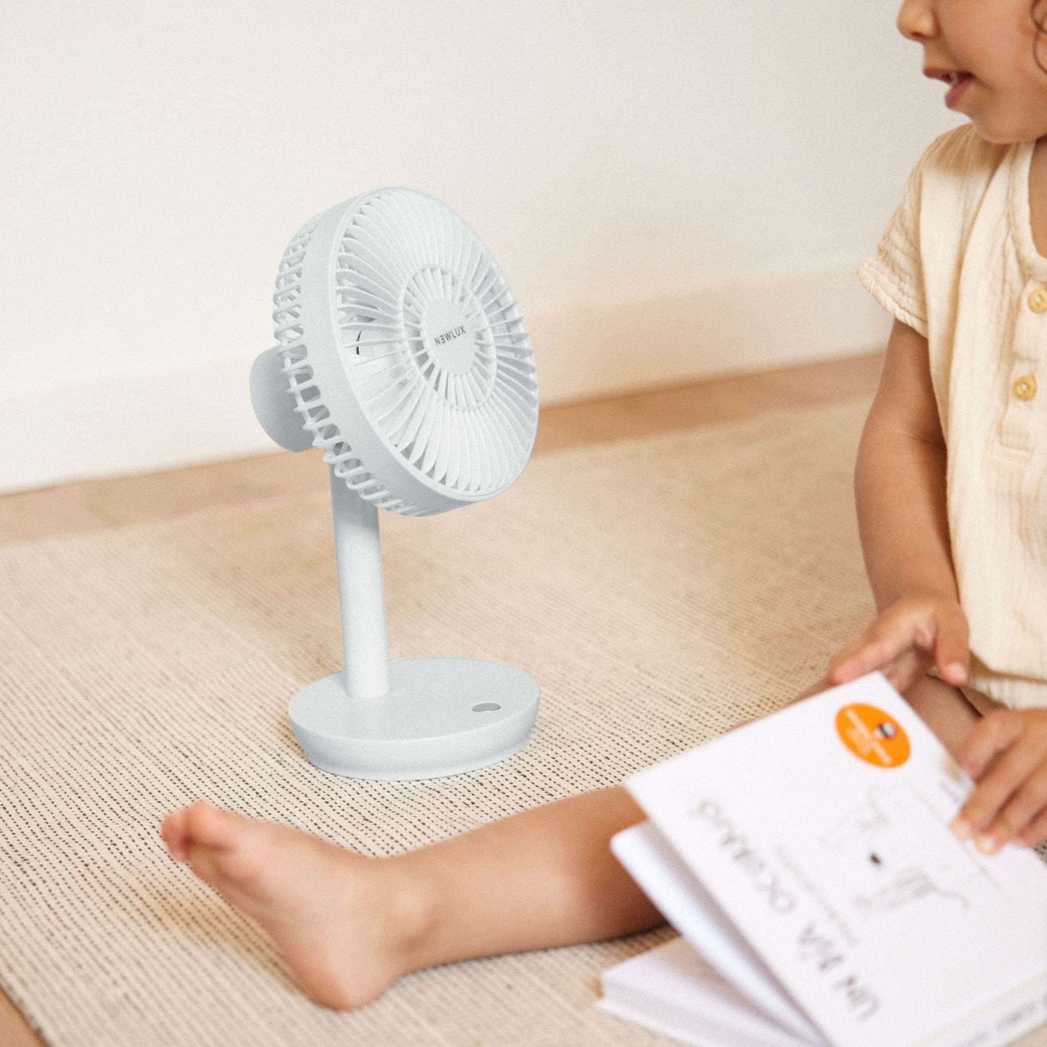 Newlux - Ventilateur De Bureau USB Windpure Desk W300 Avec 4