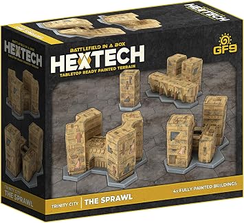Gale Force Nine - HexTech- The Sprawl