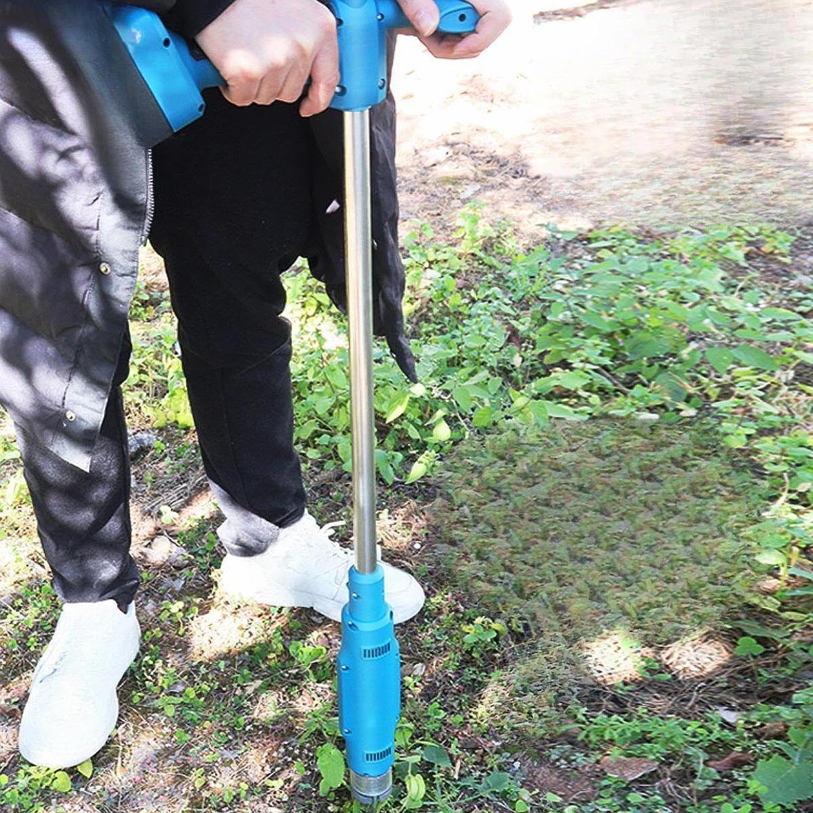 Elektrischer Stand Unkrautstecher, Werkzeuggreifer für Den Außenbereich, für Gartenliebhaber, Unkrautstecher für Rasen, Hinterhof, Garten, Bauernhof