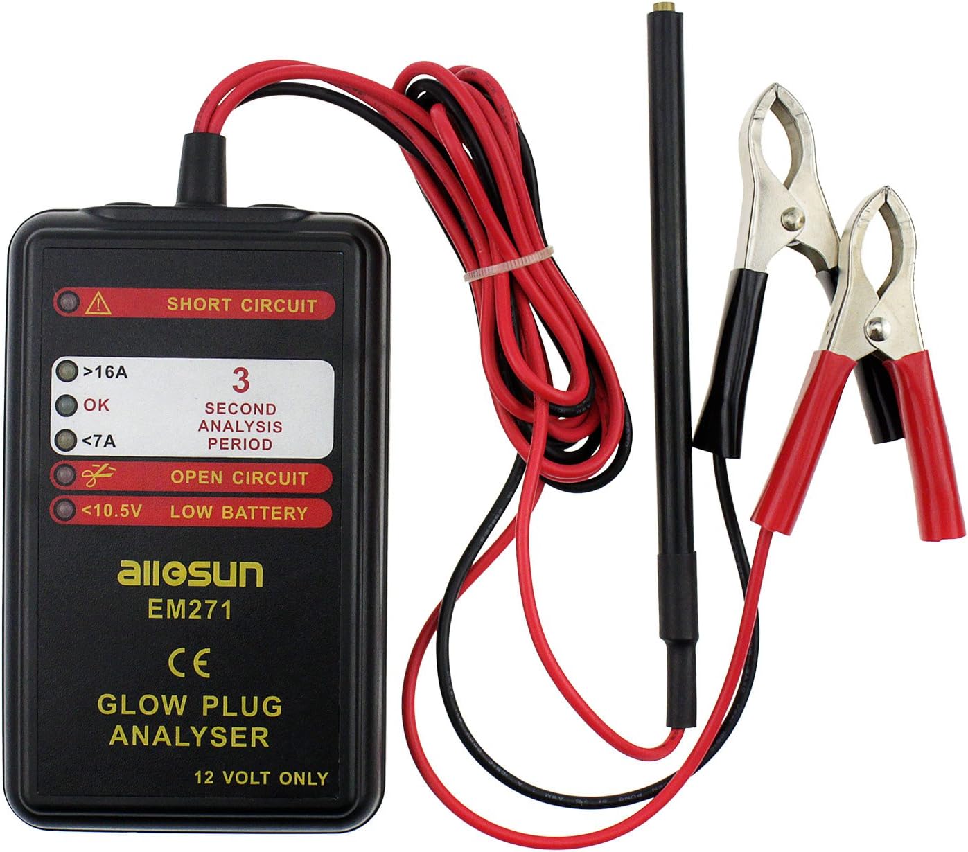 ALLOSUN All-Sun EM271 Glow Plug Analyser