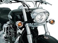 Vista 3 de Kuryakyn 2268 Accesorio de iluminación de motocicleta: señal de giro frontal/luces intermitentes biseles profundos para Honda, motocicletas