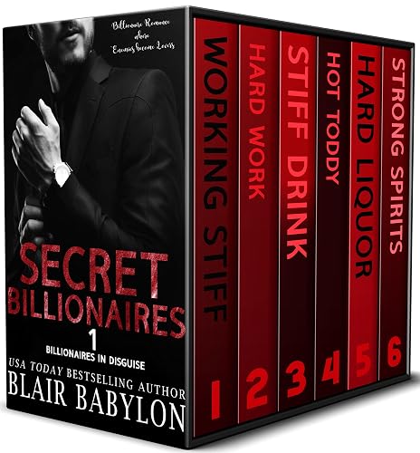 Secret Billionaires: Billionaire Romance where Enemies Become Lovers (Billionaires in Disguise Boxed Sets Book 1)