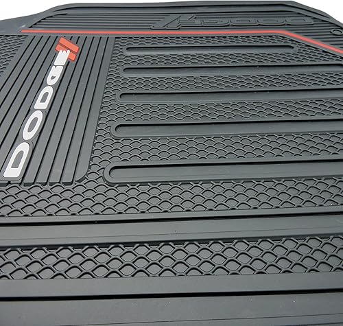 Miniatura 5 de Elite Series - Alfombrilla de goma para asiento delantero y trasero de coche, camión, SUV, para Dodge RAM