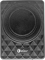 Subwoofer Ativo 10 Polegadas 600W 12V 20-200Hz com Amplificador Integrado Graves Potentes para Carro Caminhonete Caixa Slim Fino Compacto