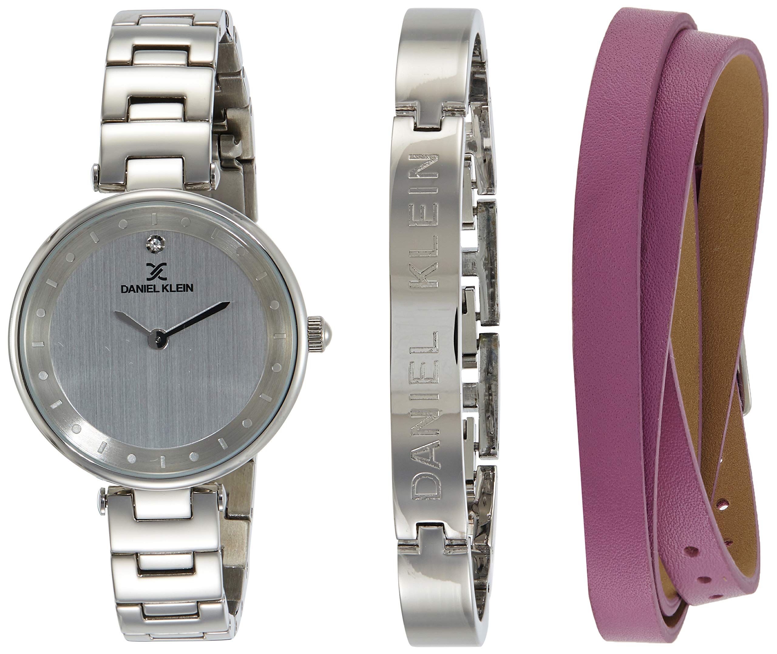 Daniel Klein Analog Silver Dial Womens Watch-DK11663-1 (B07KZZXW59) Amazon Price History, Amazon Price Tracker