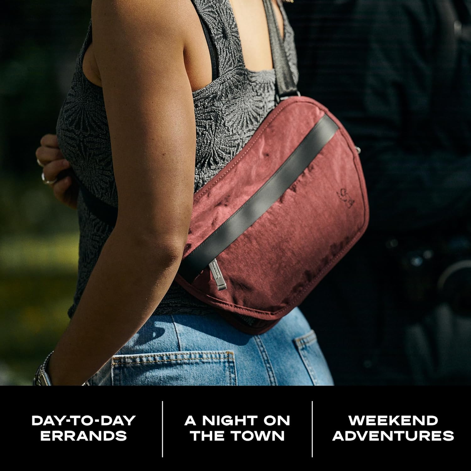 Chrome Industries Sodo Crossbody Sling Bag for Men and Women, Zippered Phone, Security & Hidden Pockets, Recycled Materials - Image 6