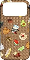Vista 22 de Funda para iPhone 16 Brown Antojitos Mexican Food Latino Tacos Pan Dulce