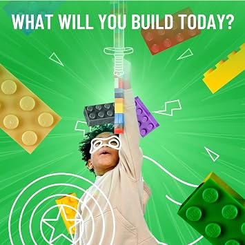 Strictly Briks Stackable Baseplates - 24 Pack 10x10, 32x32 Studs, Compatible with Lego for Building City Scenes, Foundation, Displays Bricks on Play Table, Kids Gift, Rainbow