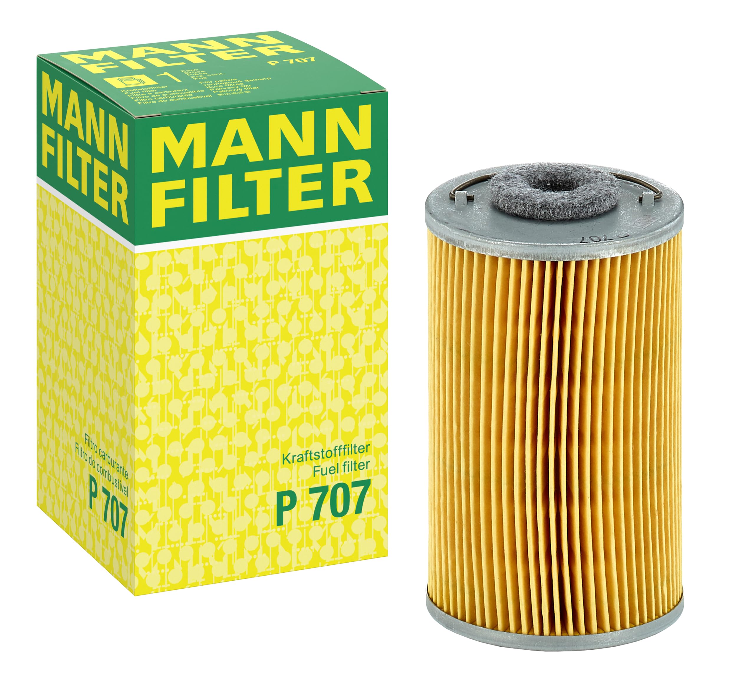 Mann Filter Elemento de filtro de combustível P707 | Amazon.com.br