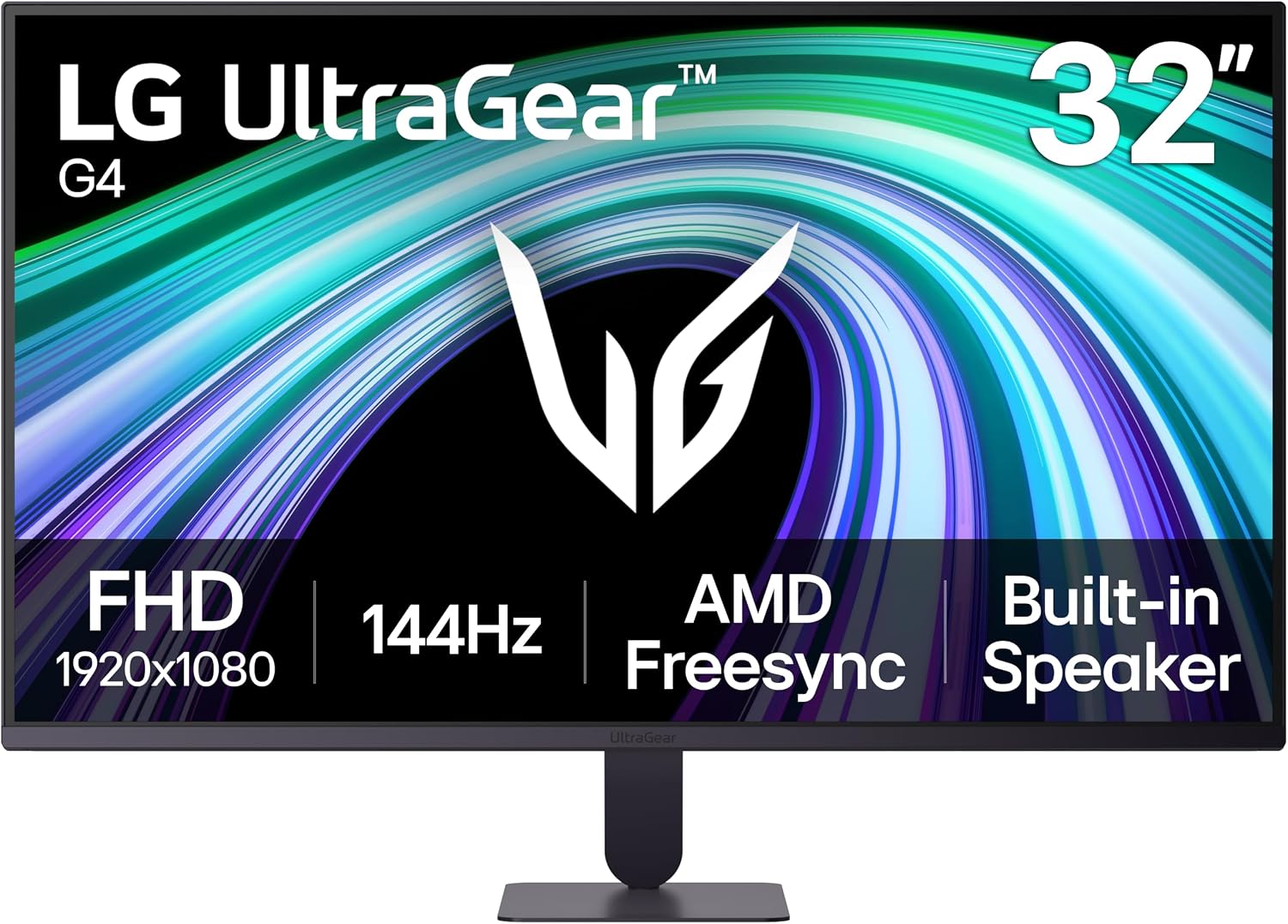 LG 32G403B-B 32-inch Ultragear FHD 144Hz 1ms FreeSync HDR10 Gaming Monitor