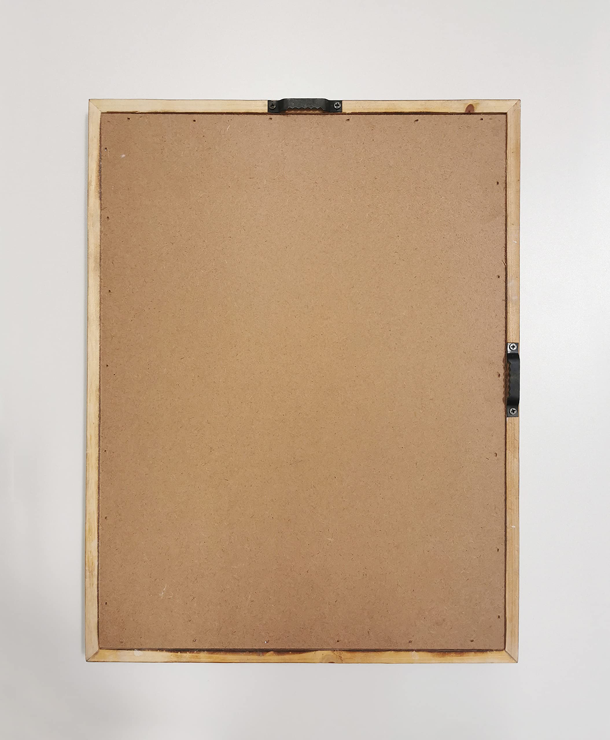 40,6 x 30,5 cm, Holzrahmen, Kreidetafel für Wand, Zuhause, dekorative Kreidetafel für Schule, Büro, Hochzeit und Menü, Braun, 40,6 x 30,5 cm