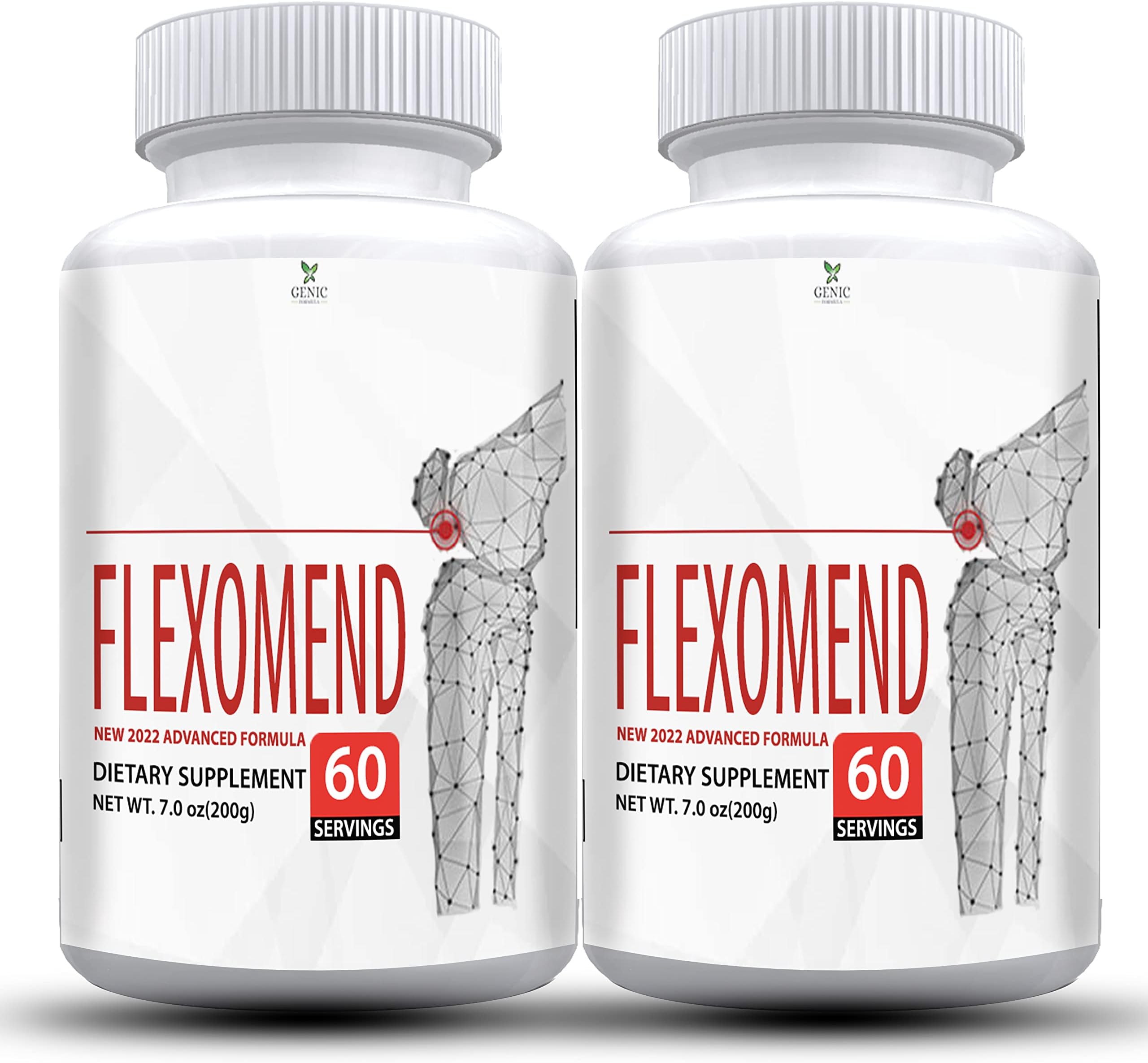 Flexomend Supplement New 2023 Advanced Formula 2 Packs