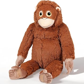 26 Inch Punch Monkey Plush, Cartoon Stuffed Soft Toy, Cute Plushies Toys for Fans, Gift for Birthday Christmas