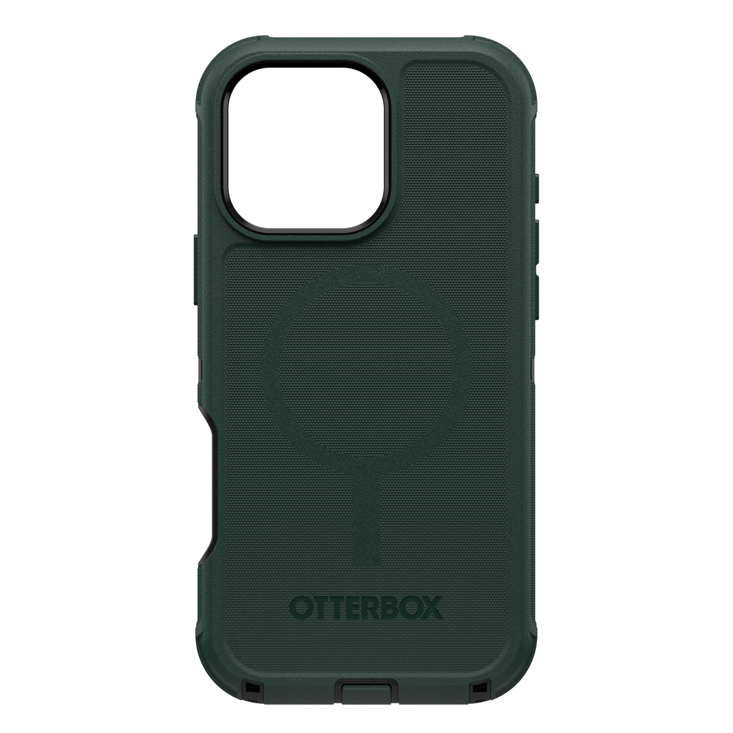 OtterBox Funda MagSafe para iPhone 16 Pro MAX (Solamente) Defender Series, anacardo Ceniza (Negro y Naranja), Solo Funda, imanes Integrados, sin Pantalla, Resistente y Duradera, con protección de