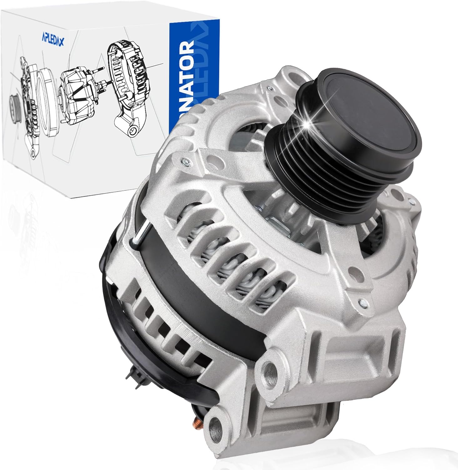 Upgraded Alternator For/Dodge Grand Caravan Avenger Journey For/Ram C/V For/Chrysler 200 Town Country For/Volks-wagen/Routan High Output 04801624AD 421000-0770 12V 160A 6Groove