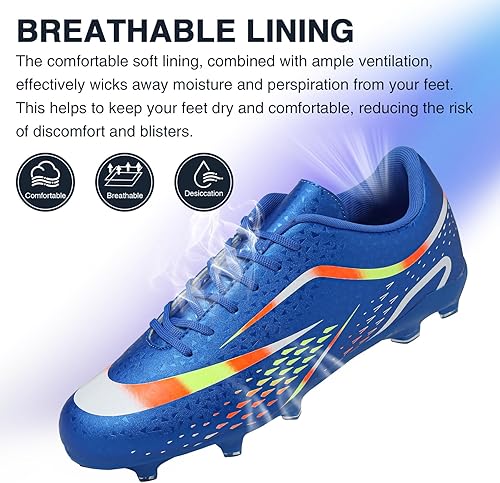 Miniatura 3 de Tacos de fútbol para hombre y mujer, tacos de fútbol para niños, AGFG