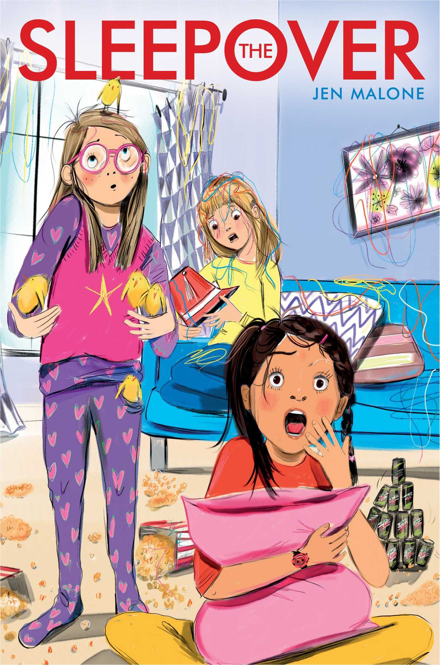 The Sleepover (mix) Hardcover – May 17, 2016