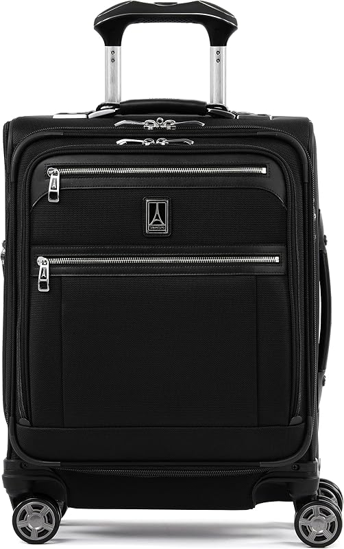 Platinum Elite International Carry-On Spinner, Black, 19-Inch