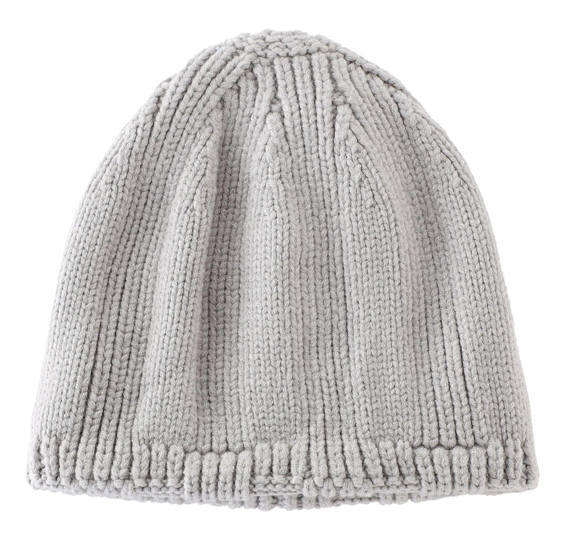 Berretto lavorato a maglia, berretto per ragazzi e ragazze, classico, solido e spesso, per bambini, morbido, lavorato a maglia, caldo, per l'inverno, per il tempo libero