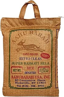 Aahu Basmati Sela Rice: Extra-Long Grain