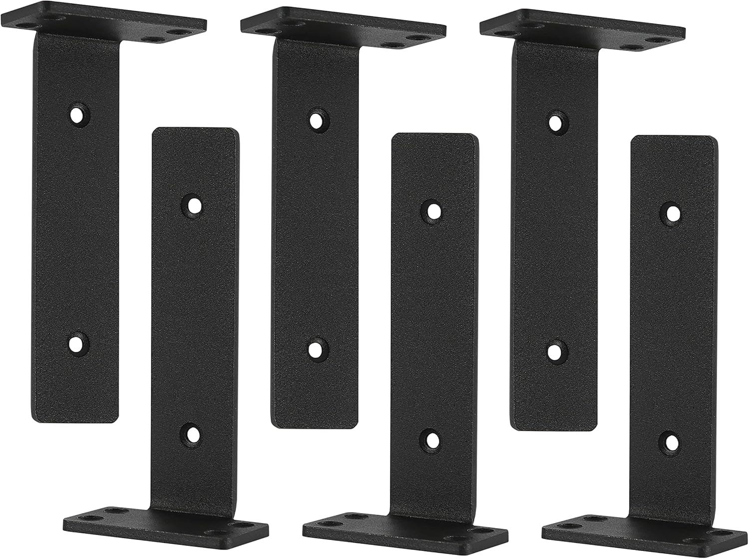 Heavy Duty Shelf Bracket 8 Inch, Rustic Floating Shelf Bracket for