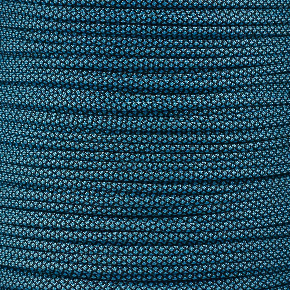 PARACORD PLANET 25 Feet Nylon 550Lb Type Iii 7 Strand Paracord Turquoise Diamond โ image 1