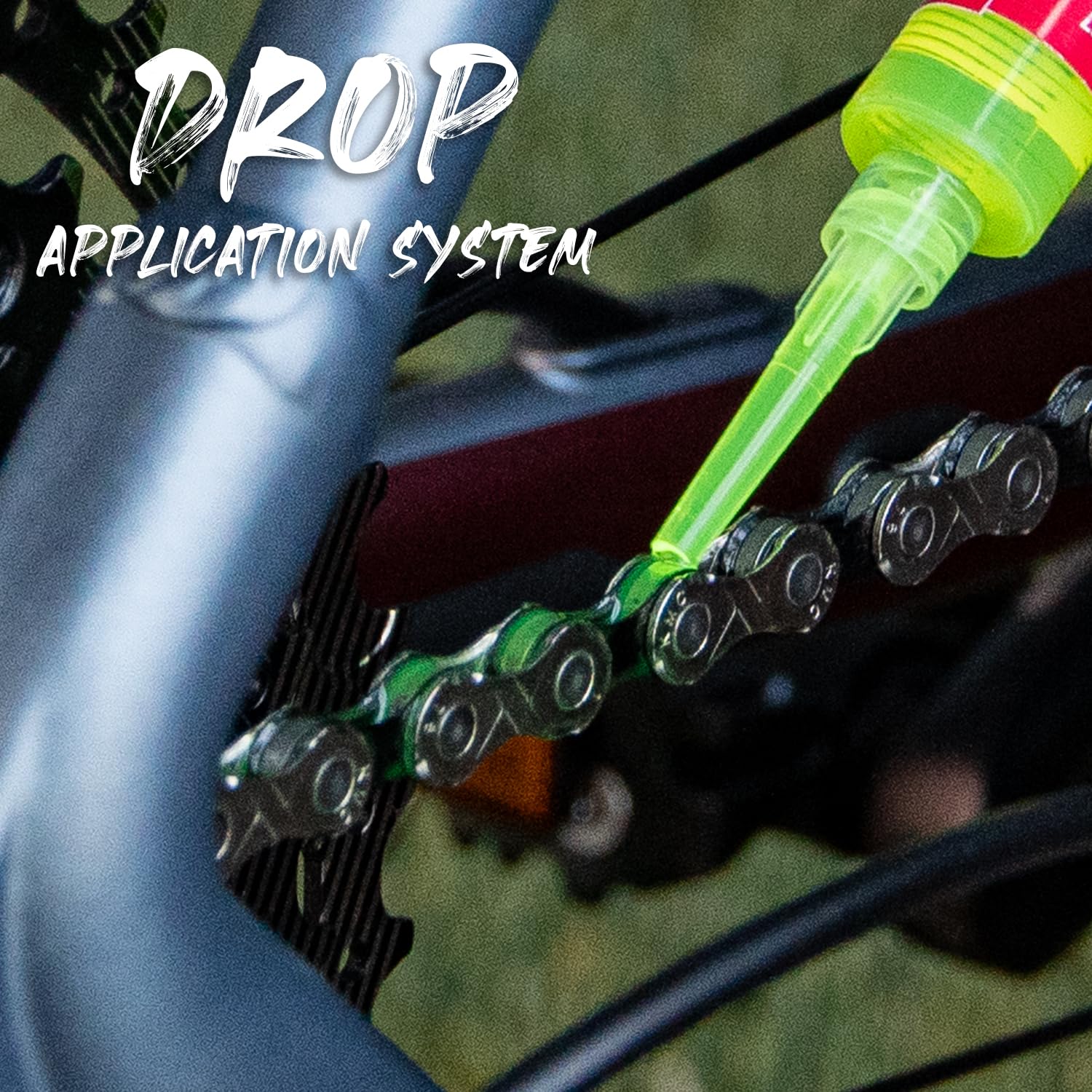 1000 Miglia Zestaw Smarów do Łańcucha Rowerowego - 3x100 ml (300 ml), Strzykawki po 100 ml, 1 DRY + 1 WET + 1 ALL WEATHER + aplikatory Drop i Huggie System, Formuła Fluorescencyjna i Zapachowa