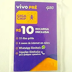 Chip Vivo + Recarga Combo
