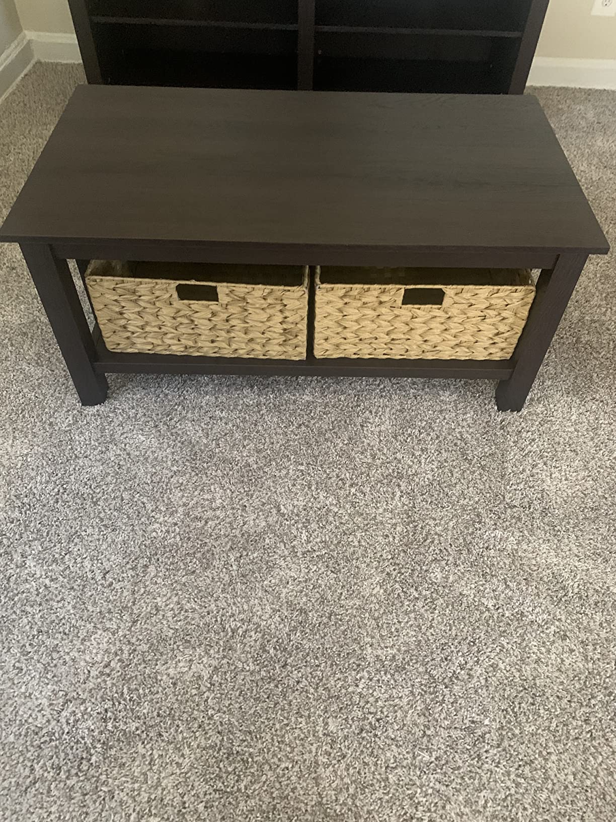 12/mo Finance Walker Edison Coastal Black Living Room Coffee Table