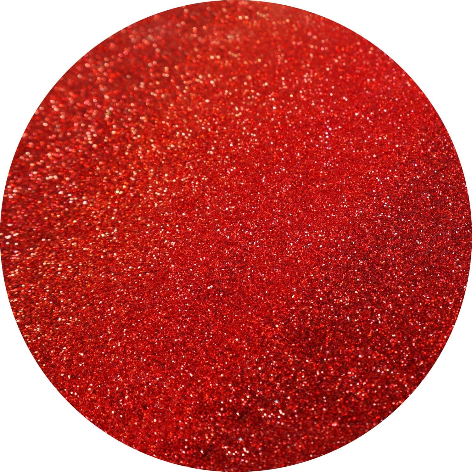 Hemway Glitter Shaker Red Holographic 110g Microfine, Craft Glitter Shaker for Resin & Epoxy Crafts, Christmas Art Supplies - Image 3