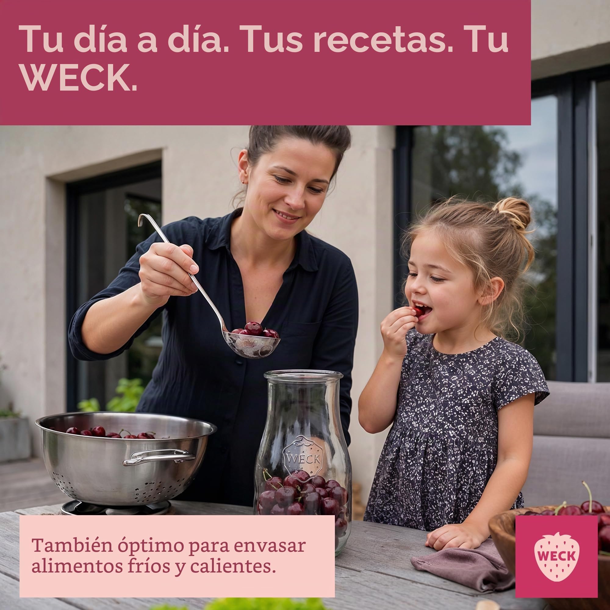 Weck Tarros de tulipán, 2500 ml, 4 unidades, tarro con tapa, para conservación, zumos, almacenamiento hermético de ingredientes secos