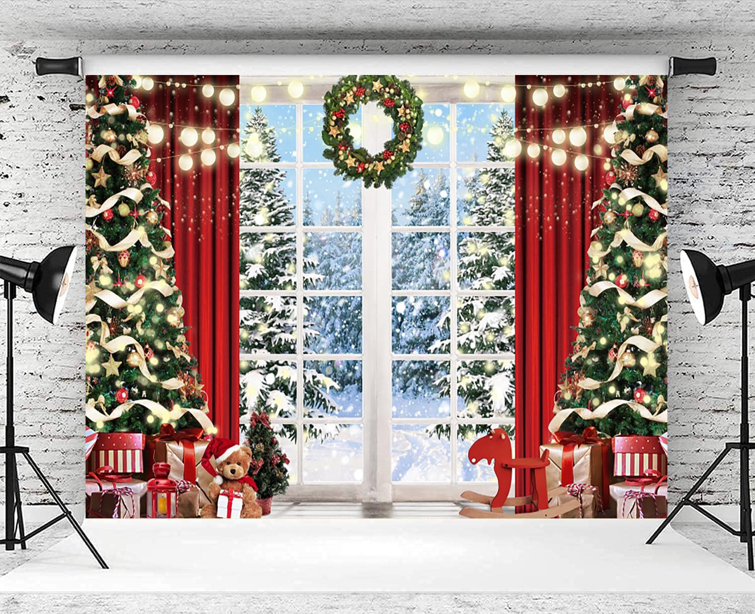 Winter Snow Forest Backdrop White Xmas Trees Wintry Scene Christmas New Year Event Kids Portrait Photography Background F0438b1b C9ea 4c78 8def A53be183f1f9.38c9202387d611378c9fe91f824cede5 - View #4