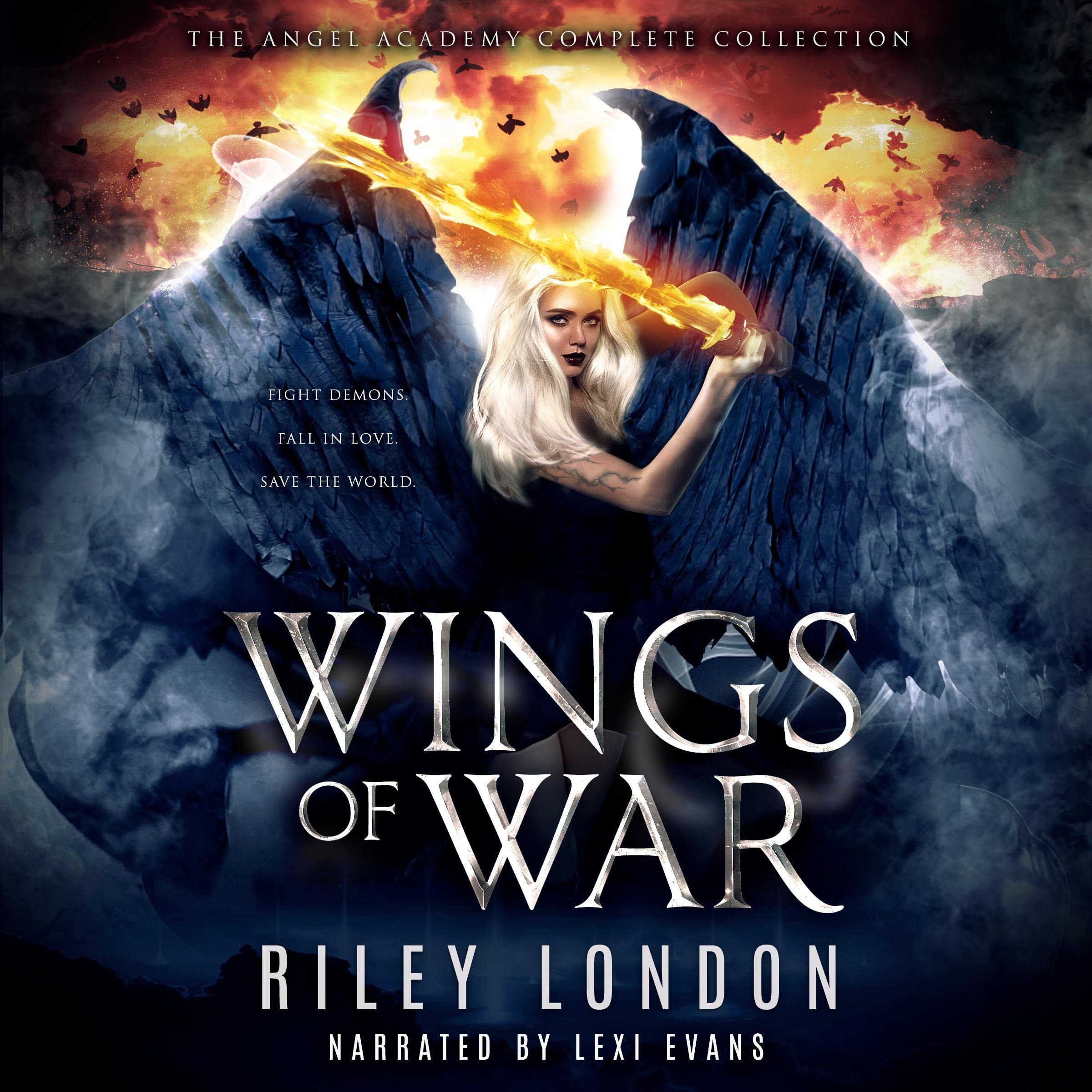 Cover art for Wings of War: The Angel Academy Complete Series
