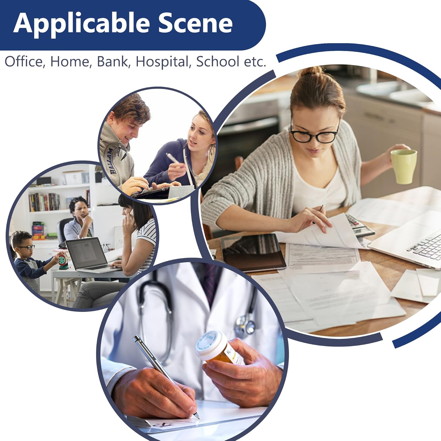 LC103XL LC103 Ink Cartridges High Yield Replacement for Brother LC101 LC103 XL Ink Cartridges Work with MFC-J870DW MFC-J6920DW MFC-J6520DW MFC-J450DW MFC-J470DW (2Black 1Cyan 1Magenta 1Yellow, 5 Pack)