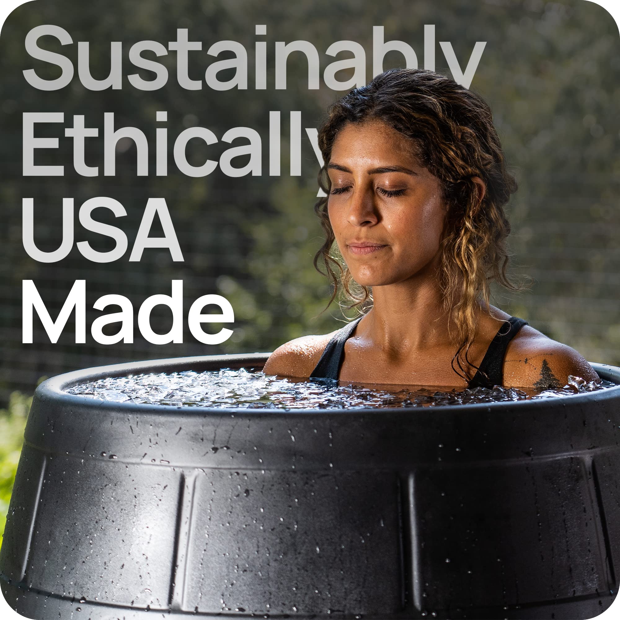 Vasca Per Terapia Del Ghiaccio MyoIce - 420 Litri, Con Coperchio, Per Recupero Muscolare - Foto 8