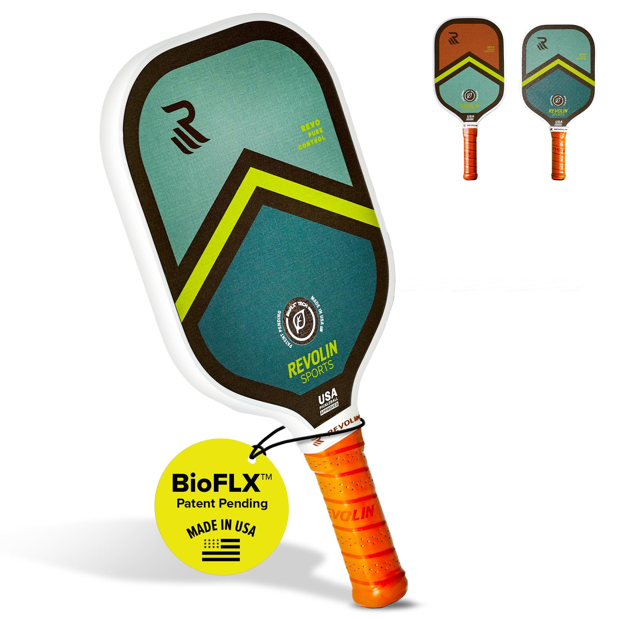 Revolin Sports Revo Pickleball - Racchetta da pickleball, approvata dagli Stati Uniti