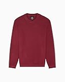 Men's Long Sleeve Ribbed Wool Crewneck