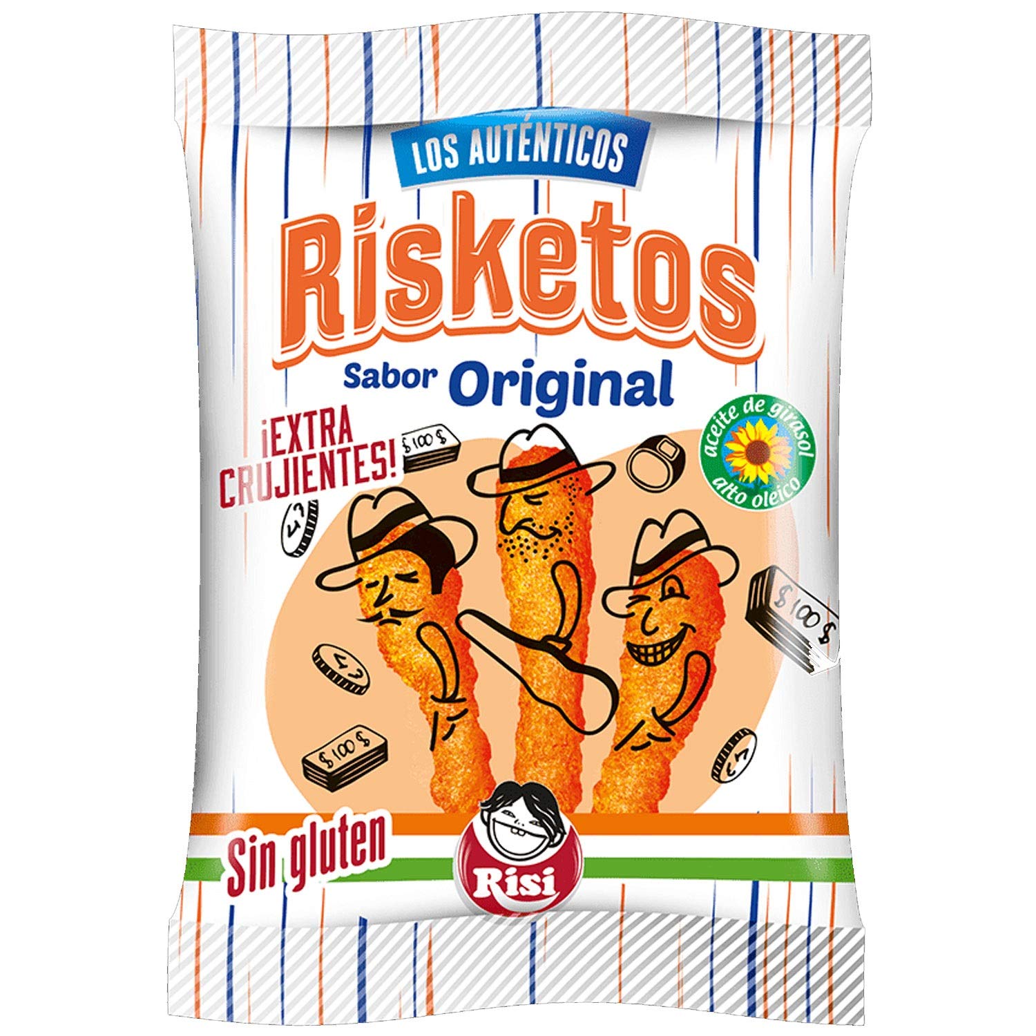Risketos Risi - 30 Bolsas de 40 g Originales