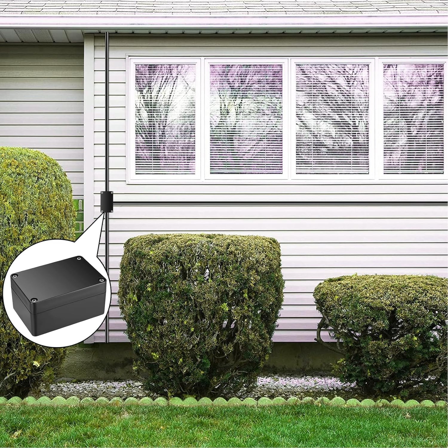 Scatole Giunzione Impermeabili IP66 - 5 Pezzi, Plastica ABS, Per Esterni