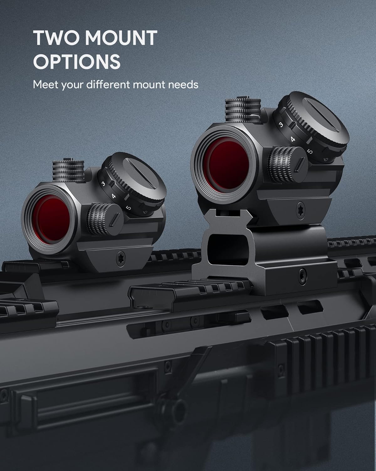 2022 Red Dot Sight, 1x22mm Compact 3 MOA Red Dot Scope, Reflex Rifle Scope with 1 Inch Riser Mount, 11 Brightness Settings, Gun Sight for AR/15, Rifles, Shotguns, Airsofts, Aluminum Alloy Housing : Sports & Outdoors