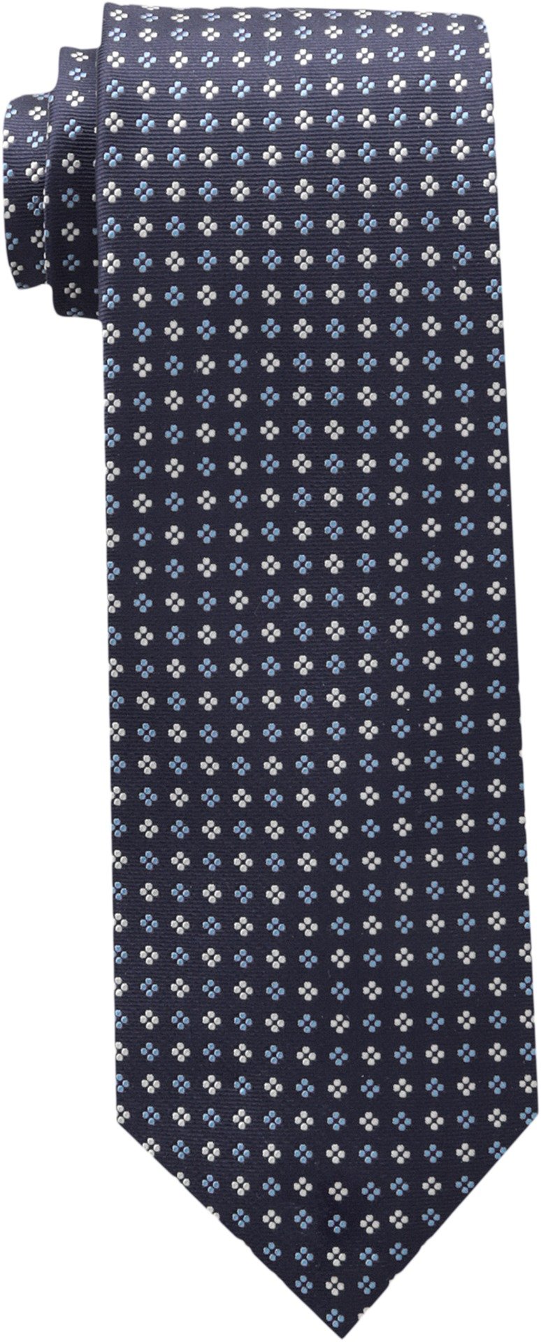 Tommy Hilfiger Men's Navy Ties, Neat Navy, One Size
