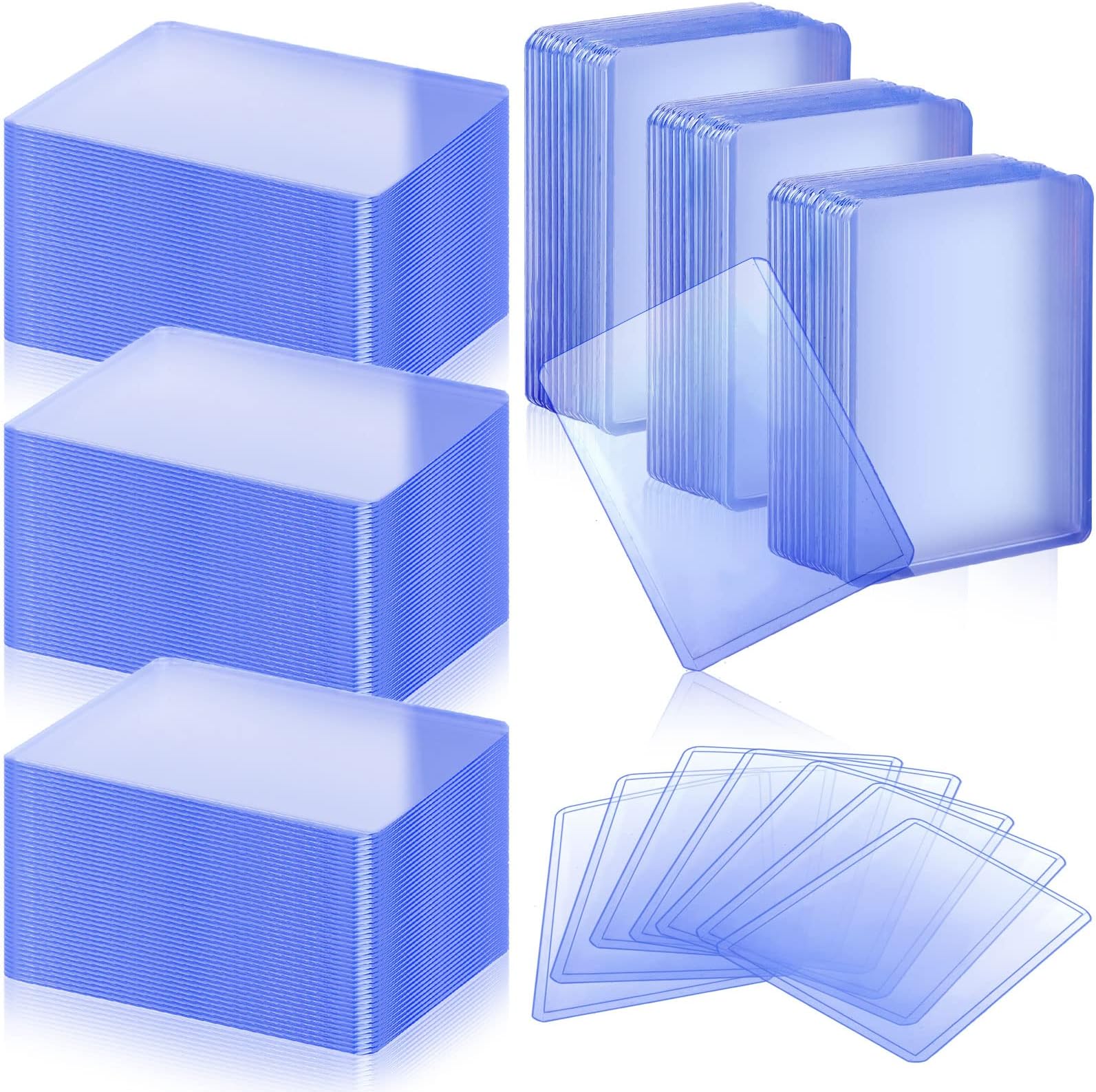 Ultra PRO 3" x 4" Clear Regular Toploaders for Cards with Card Sleeves Bundle