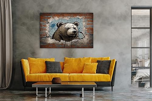 Miniatura 144 de ANRUOXI Graffiti - Lienzo decorativo para pared, diseño abstracto retro, pintura urbana moderna, póster de decoración de pared de zapatos para